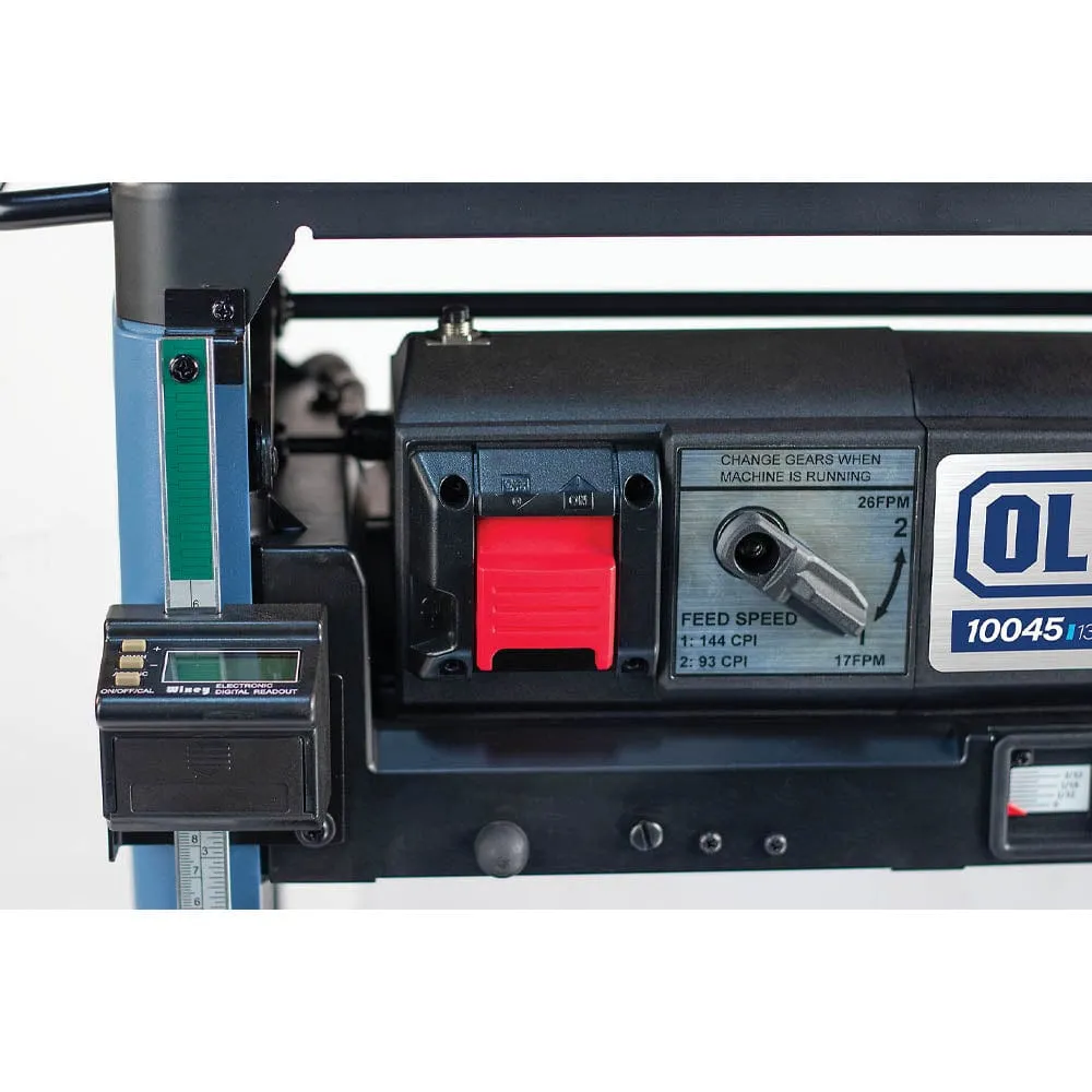 13" Planer with Helical Head