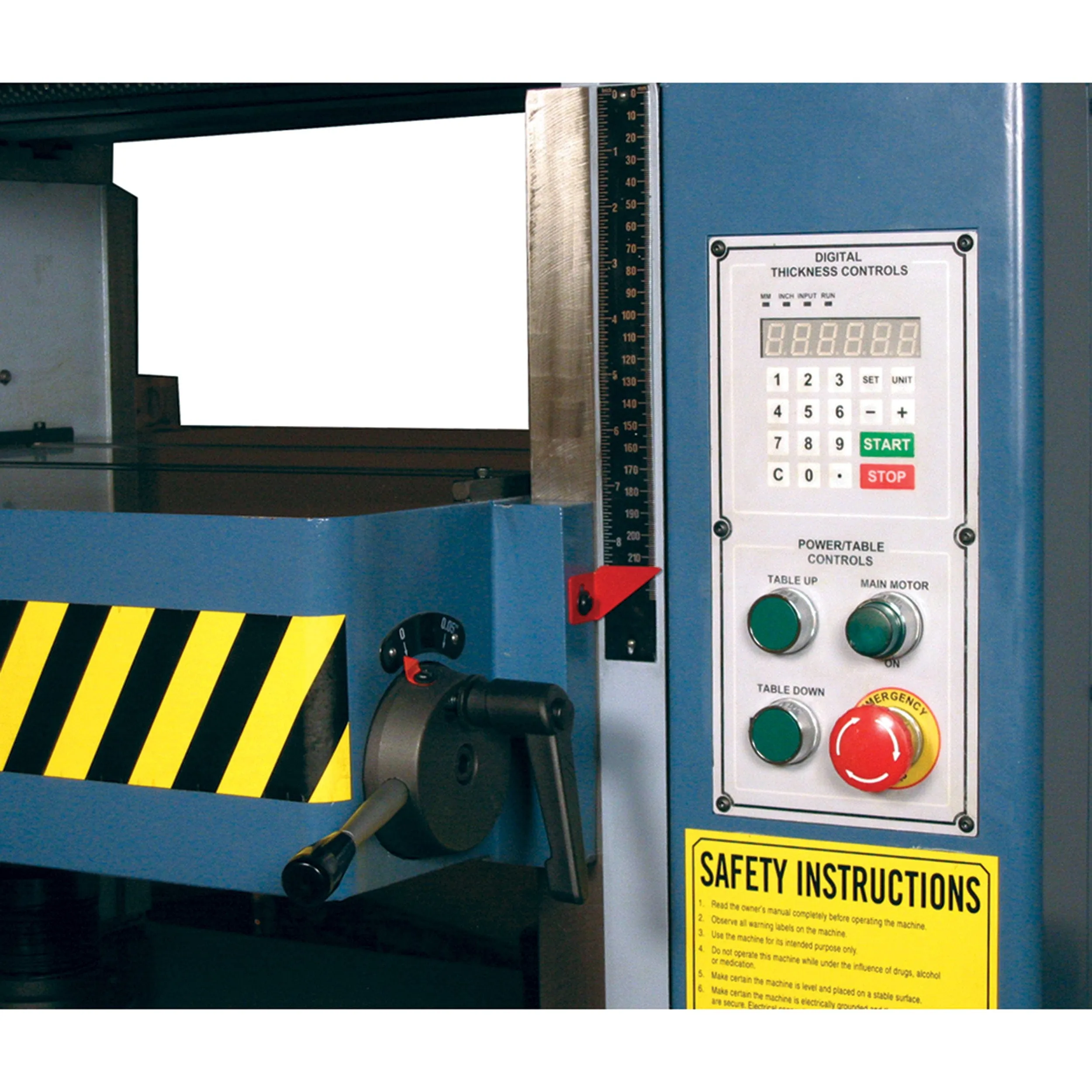 25” Planer with Byrd Shelix Cutterhead 15HP 3Ph