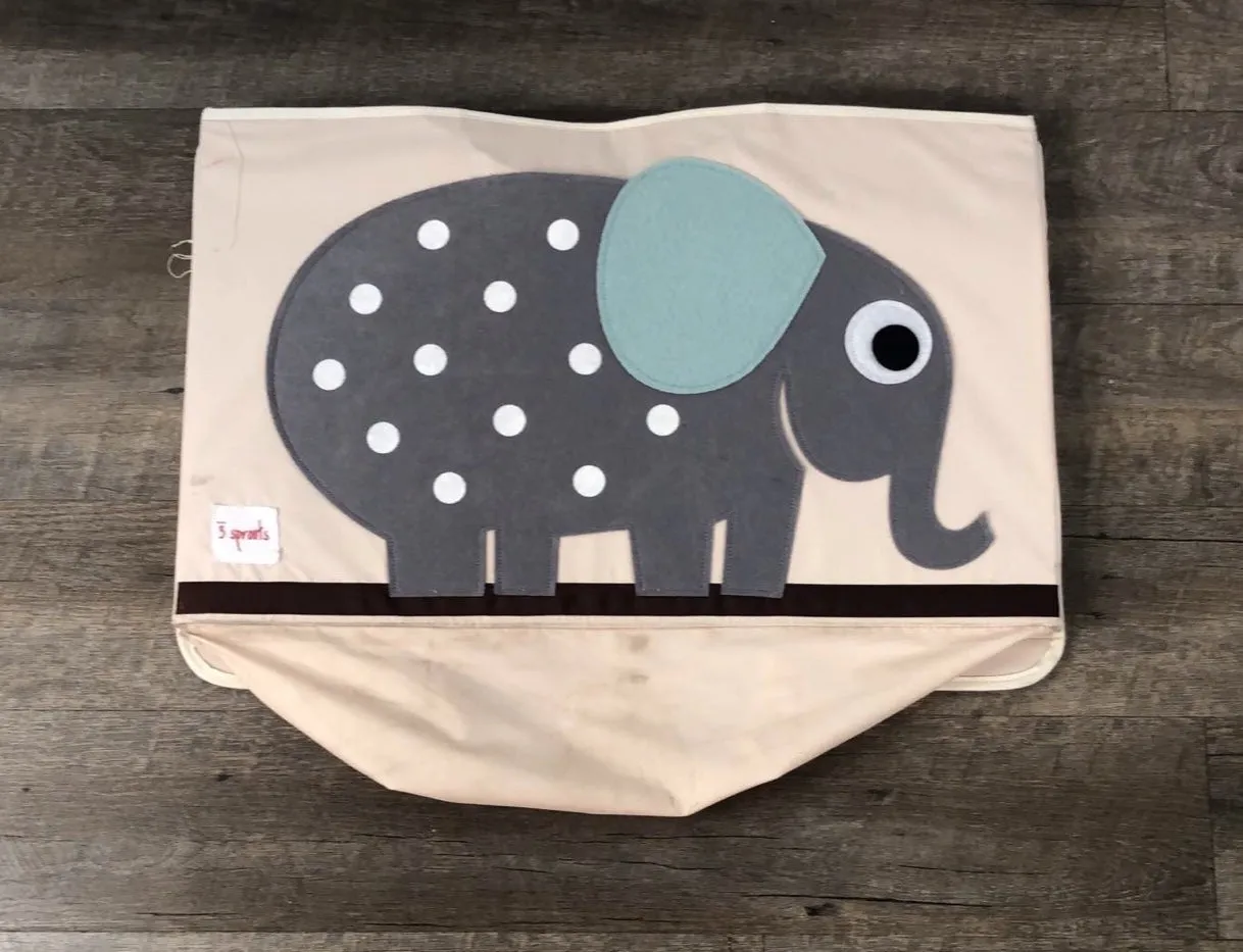 3 Sprouts Toy Chest, Elephant