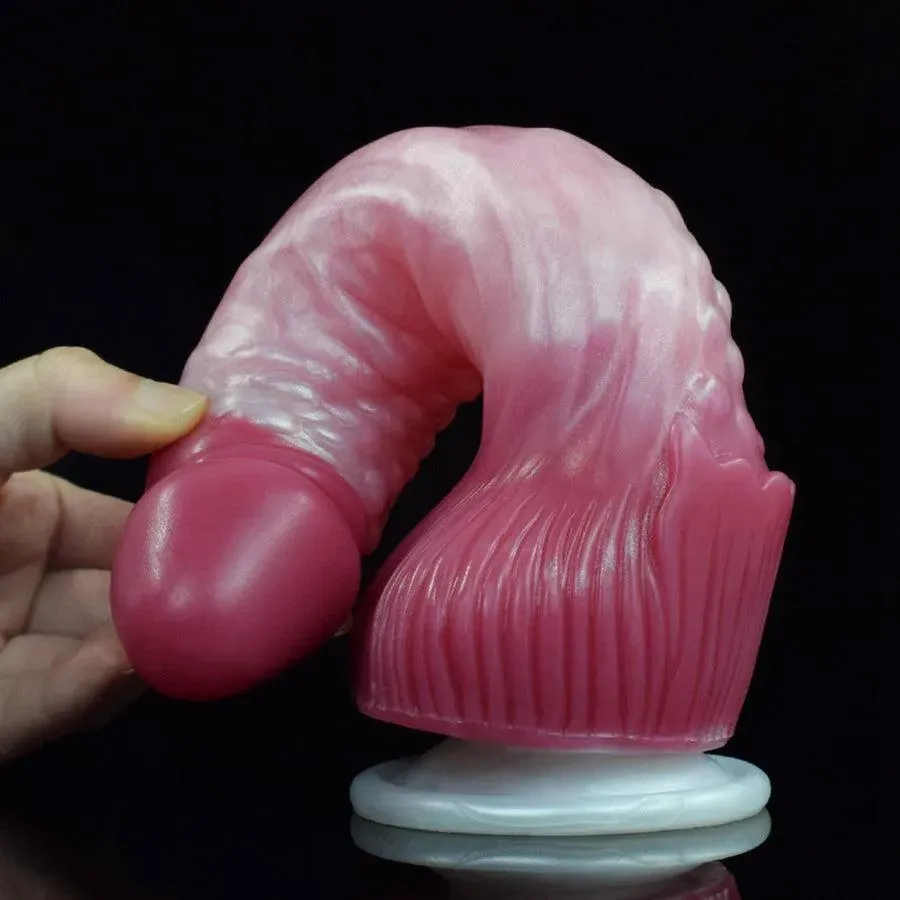 9 Inches Realisitic Suction Cup Pink Dildo Toy