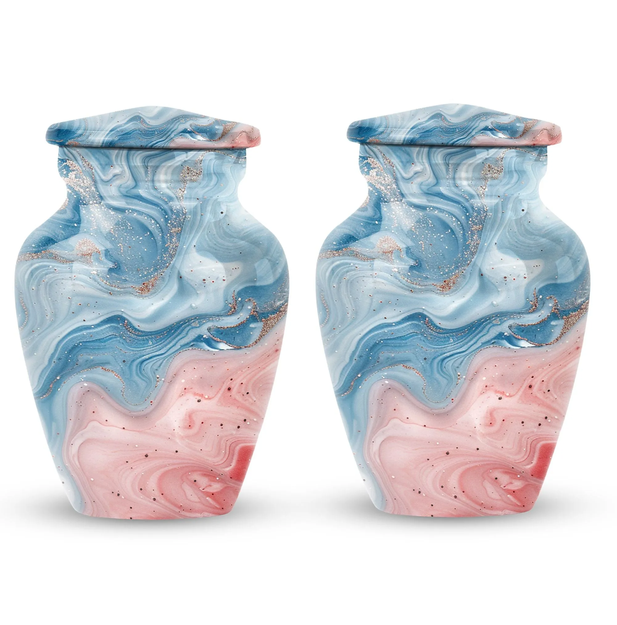 Abstract Remembrance: Elegant Forever Memorial Urn
