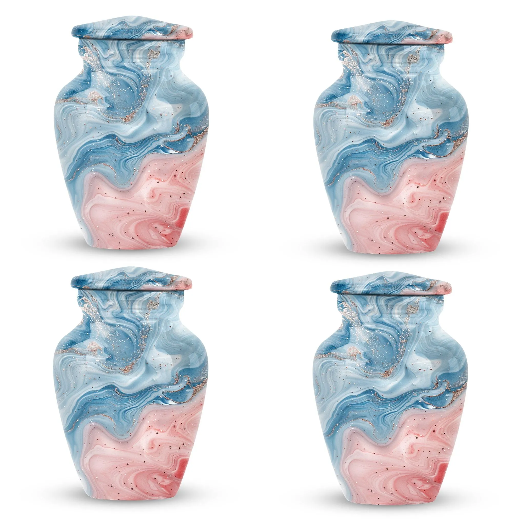 Abstract Remembrance: Elegant Forever Memorial Urn