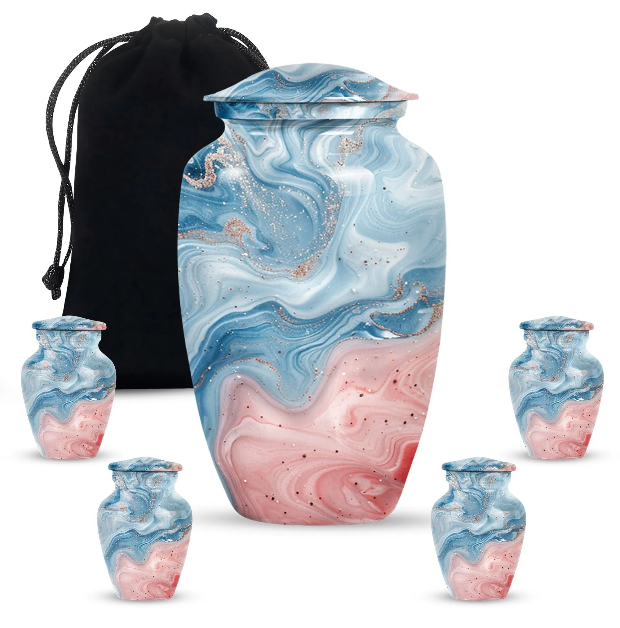 Abstract Remembrance: Elegant Forever Memorial Urn