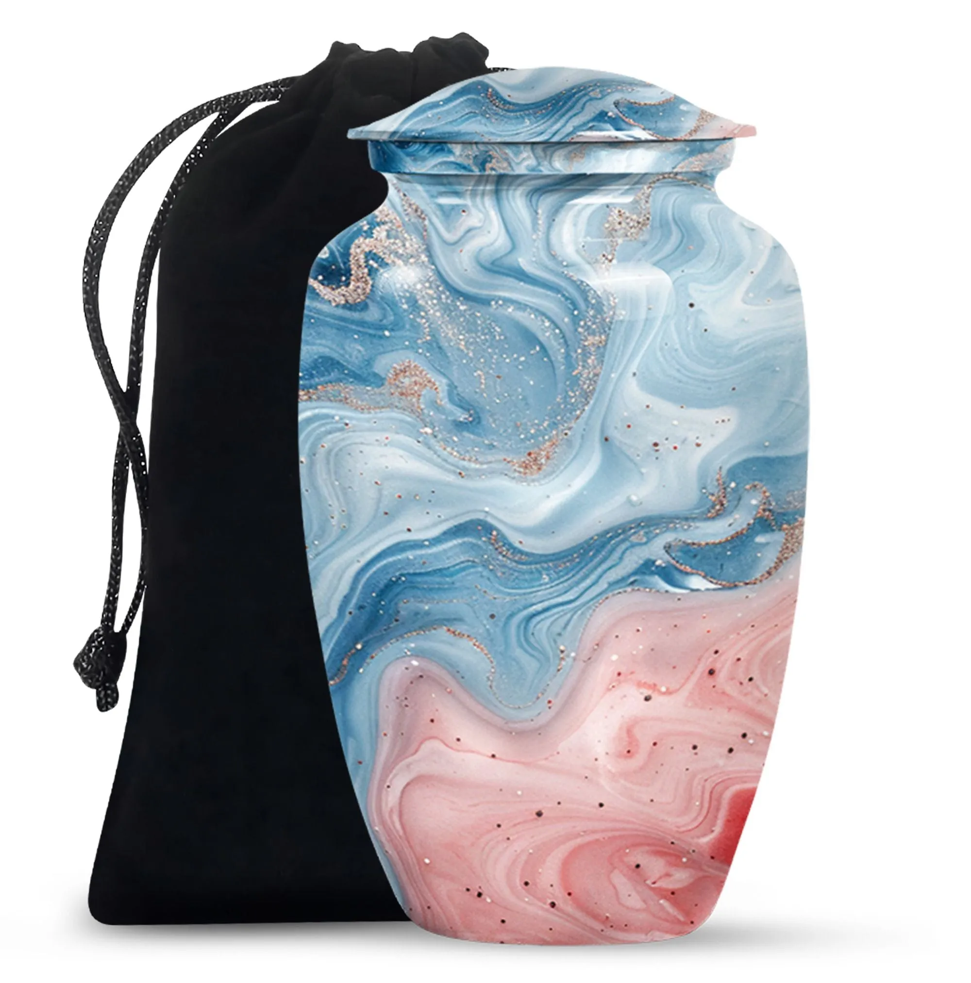 Abstract Remembrance: Elegant Forever Memorial Urn