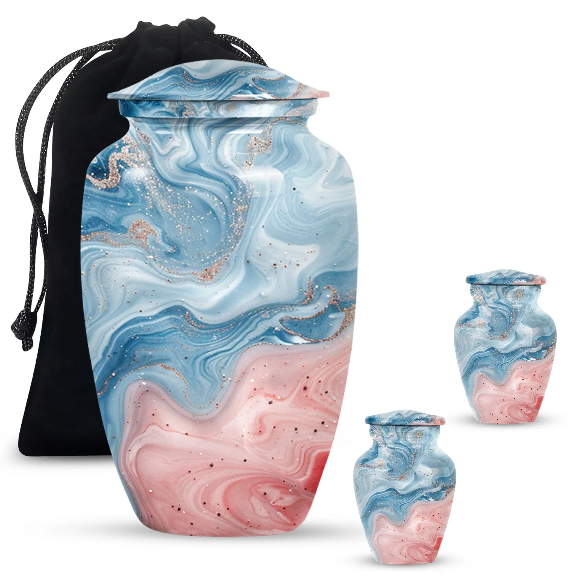Abstract Remembrance: Elegant Forever Memorial Urn