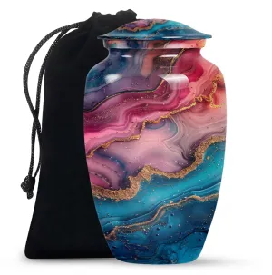 Abstract Urn - A Commemorative Memorial for Mom