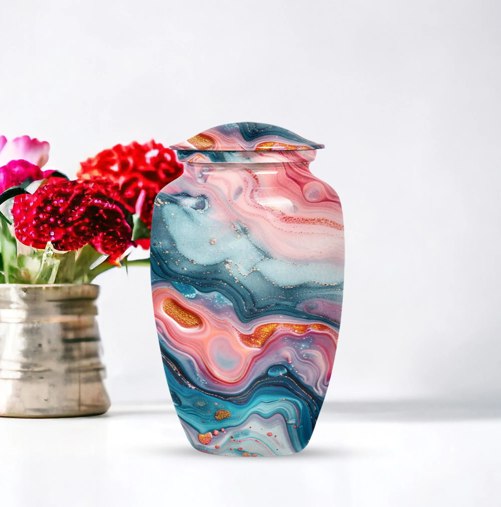 Abstract Urn Tribute - Enduring Cremation Dad Urn for Ashes