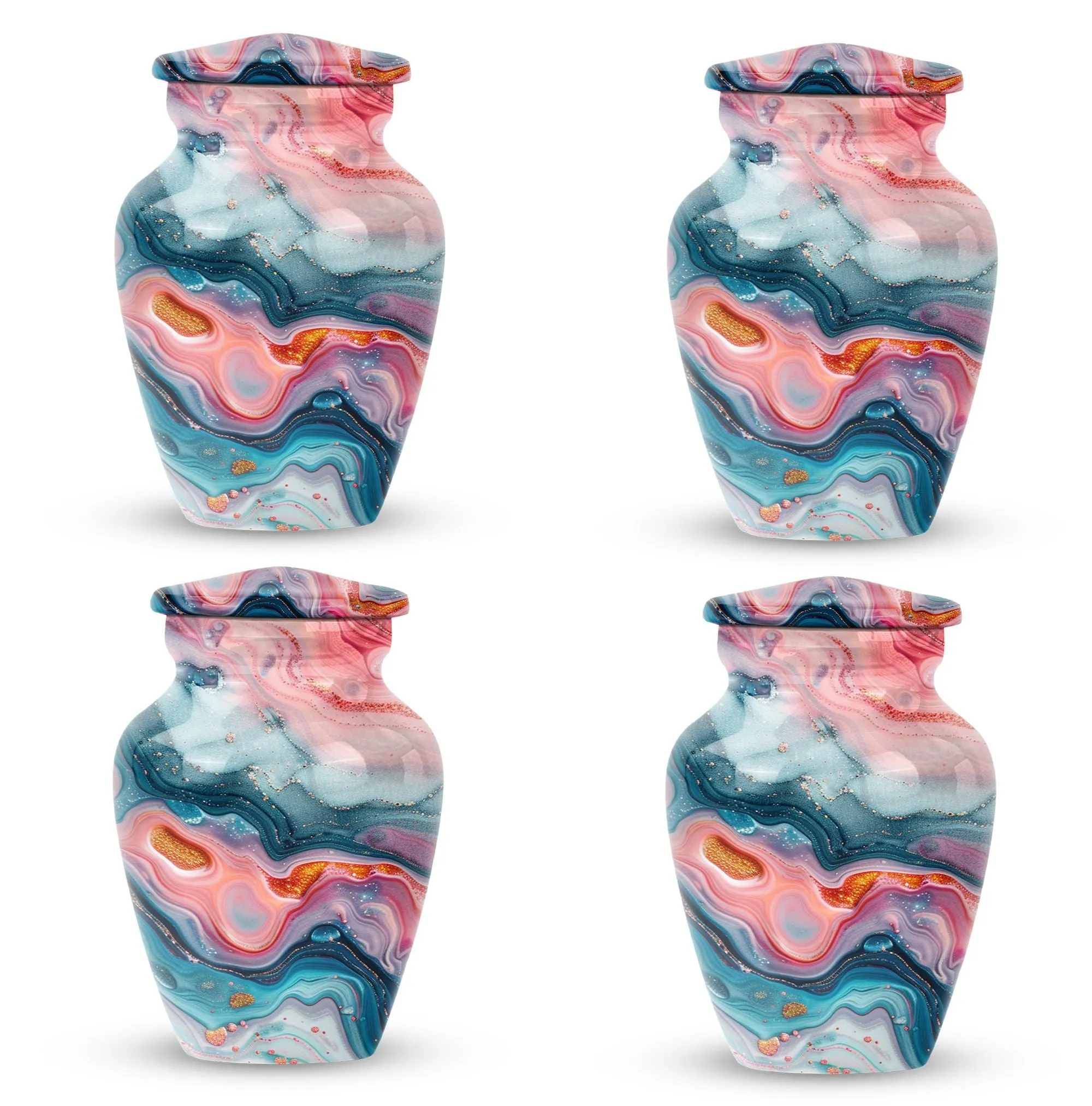 Abstract Urn Tribute - Enduring Cremation Dad Urn for Ashes