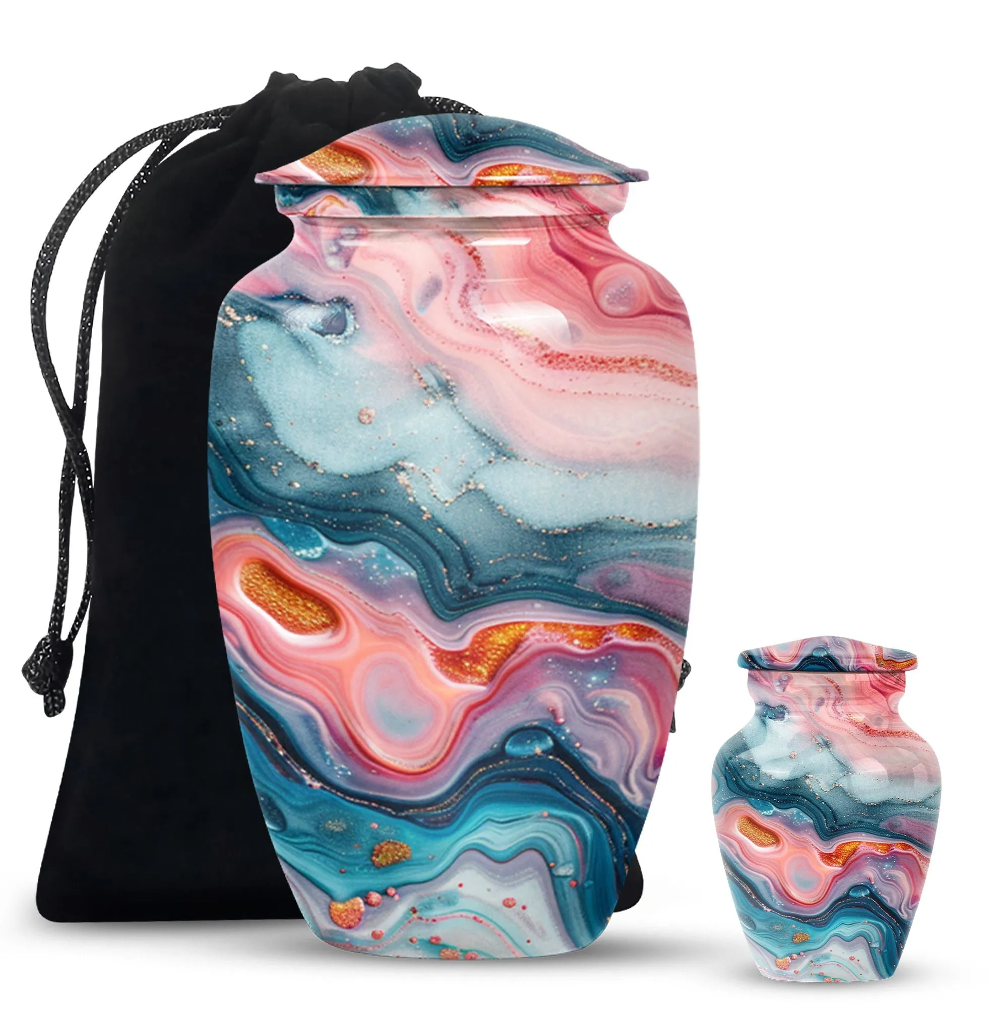 Abstract Urn Tribute - Enduring Cremation Dad Urn for Ashes