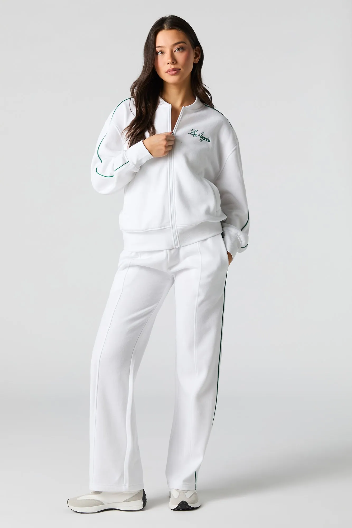 Active LA Embroidered Fleece Jacket