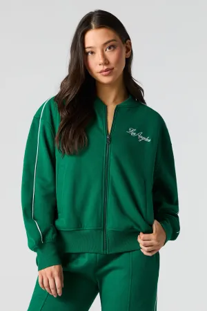 Active LA Embroidered Fleece Jacket