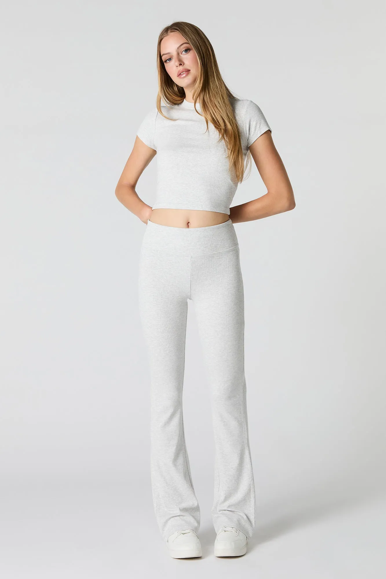 Active Ribbed T-Shirt