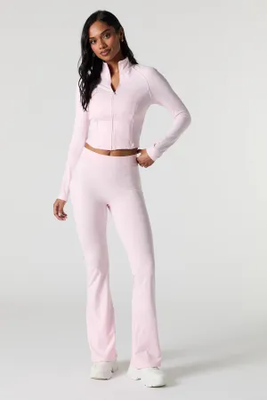 Active Ruched Back Flare Pant