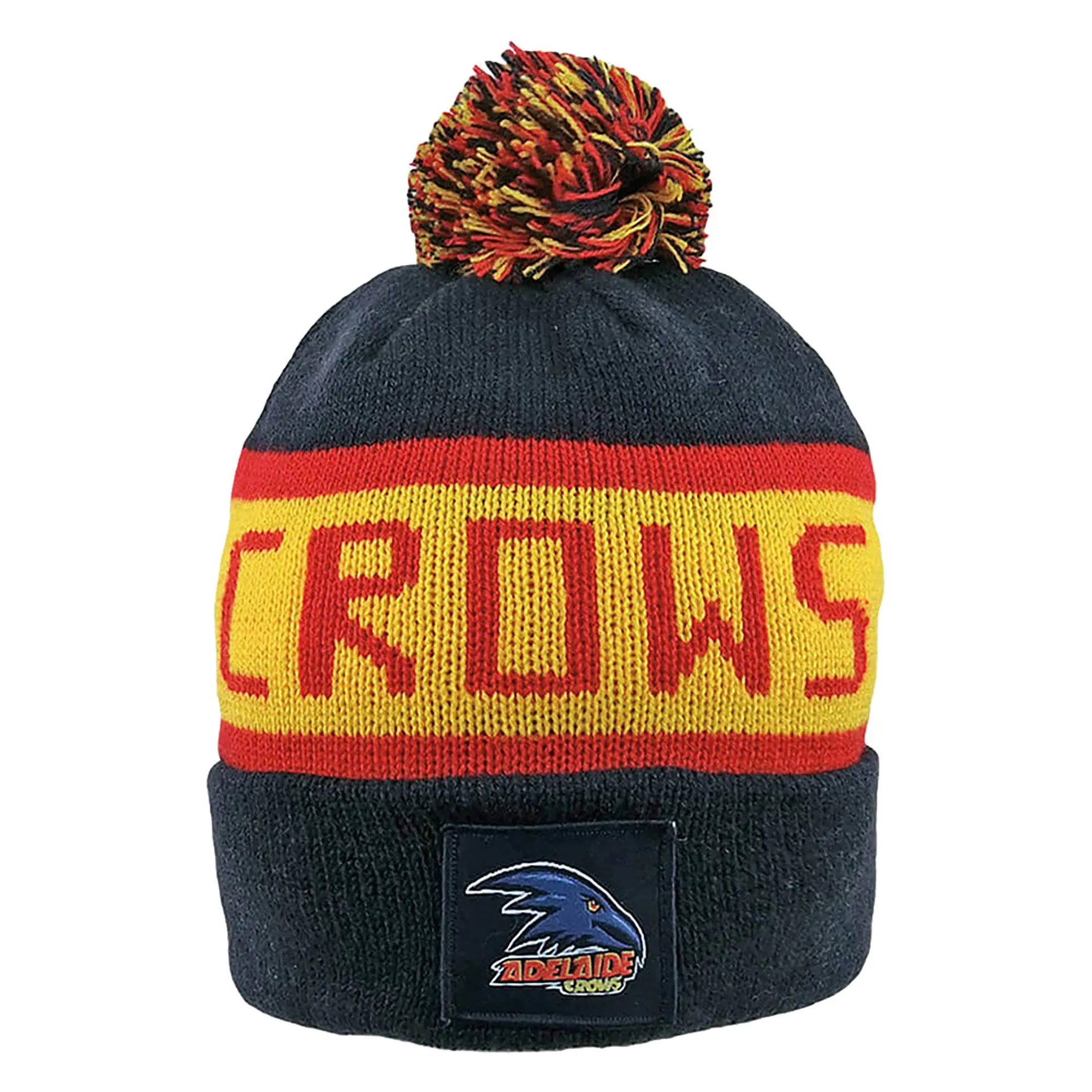 Adult's AFL Adelaide Crows Football Club Bar Beanie