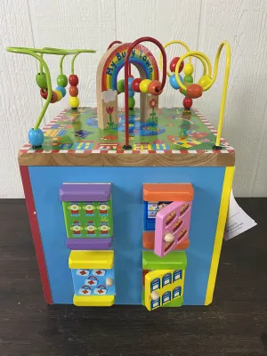 ALEX Toys Discover My Busy Town Wooden Activity Cube