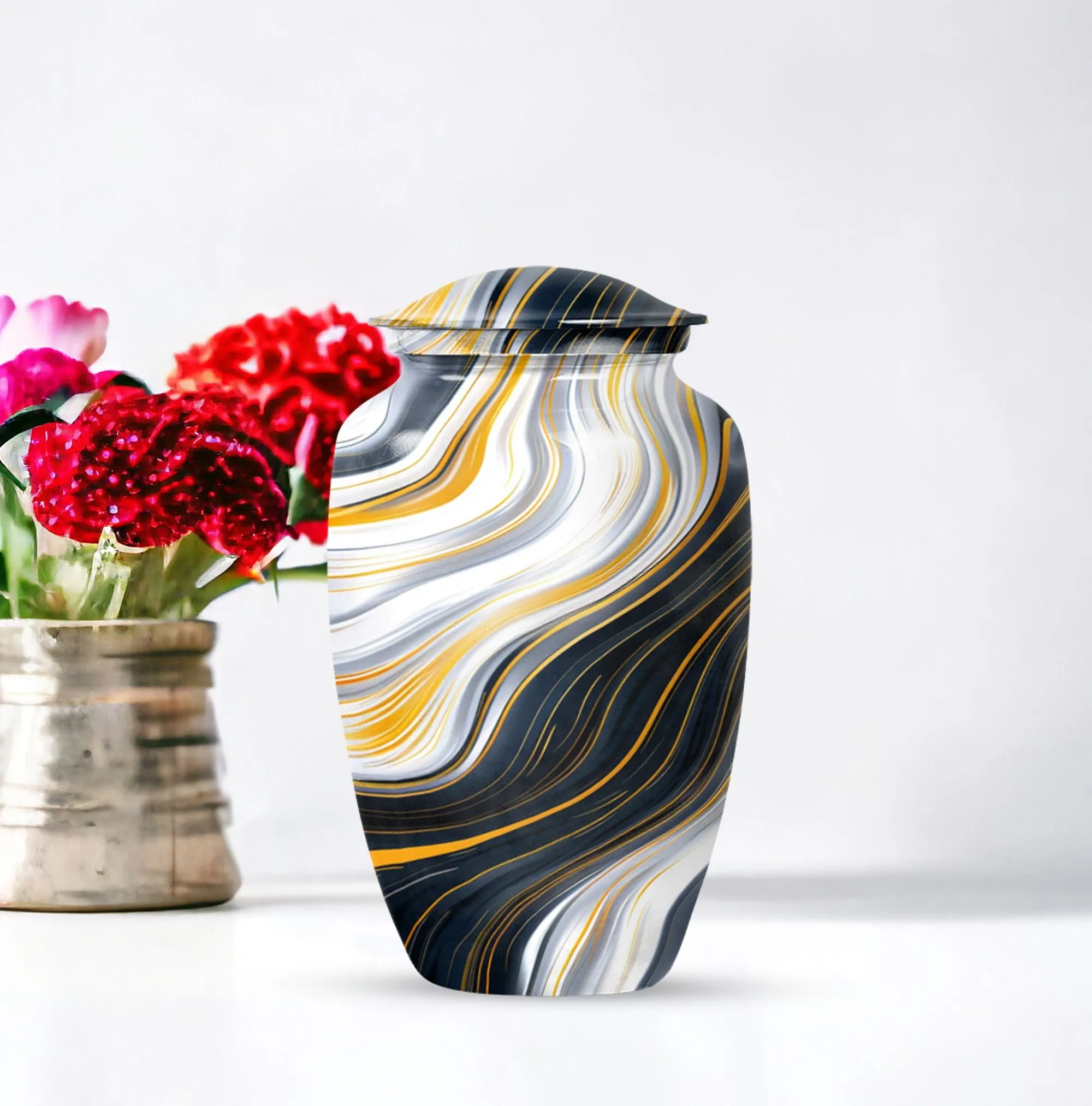 Artistic Design Classic Urn – Memorial Urn For Ashes