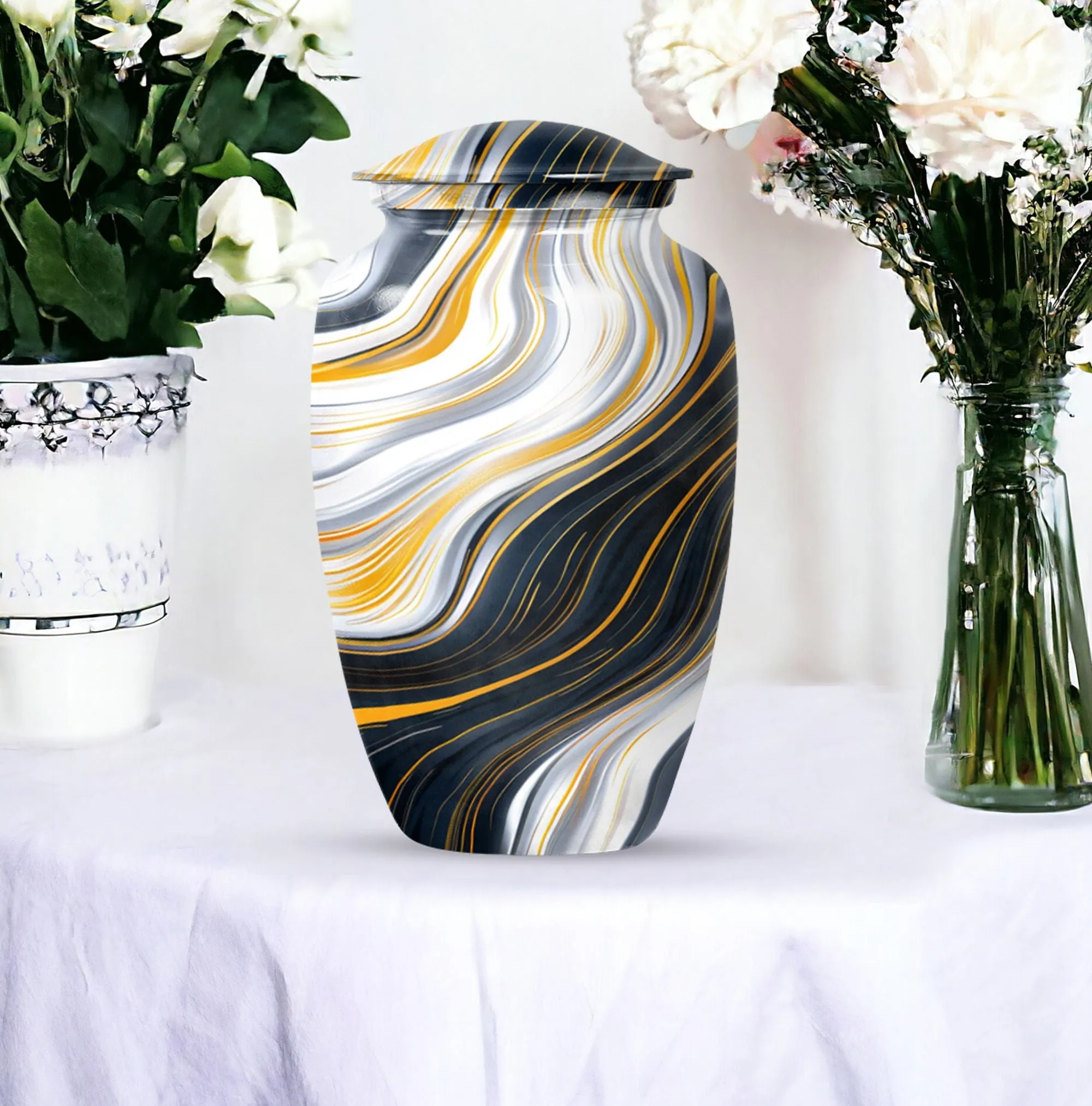 Artistic Design Classic Urn – Memorial Urn For Ashes