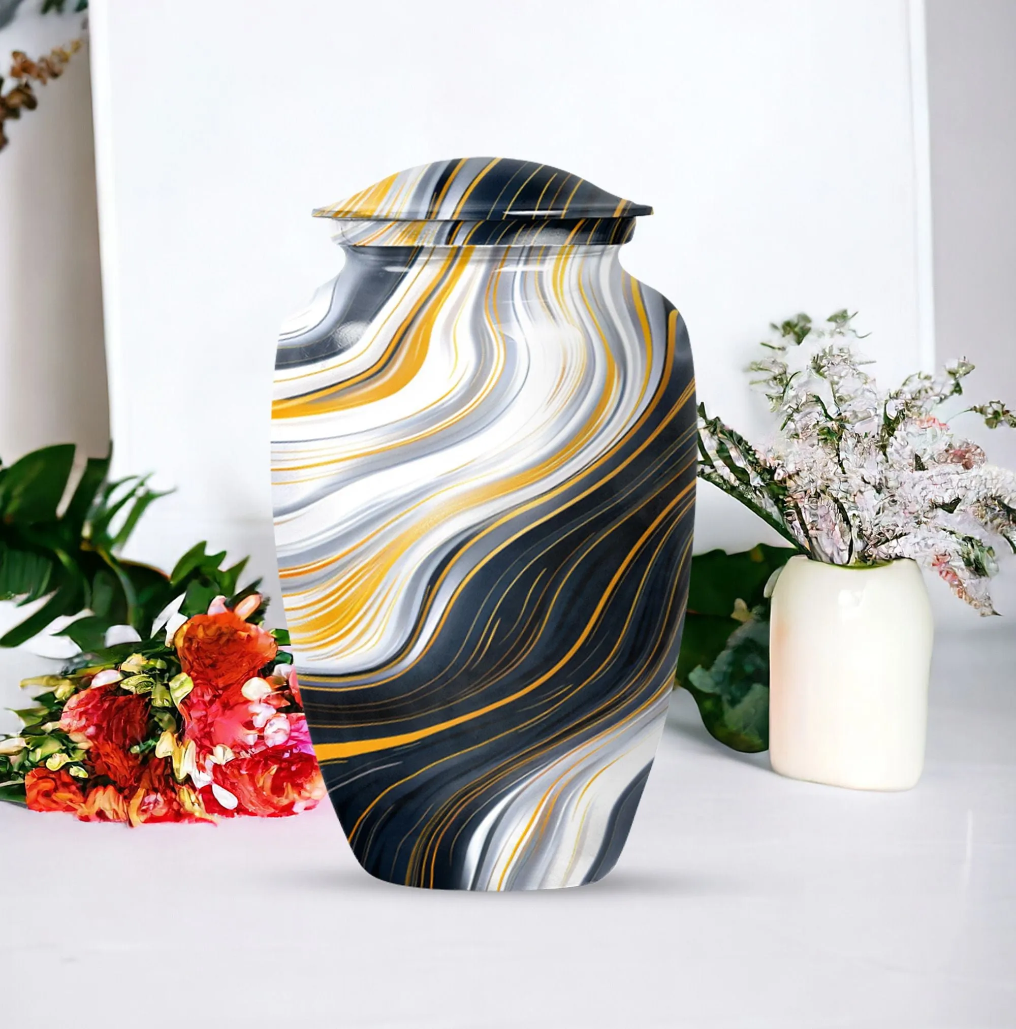 Artistic Design Classic Urn – Memorial Urn For Ashes