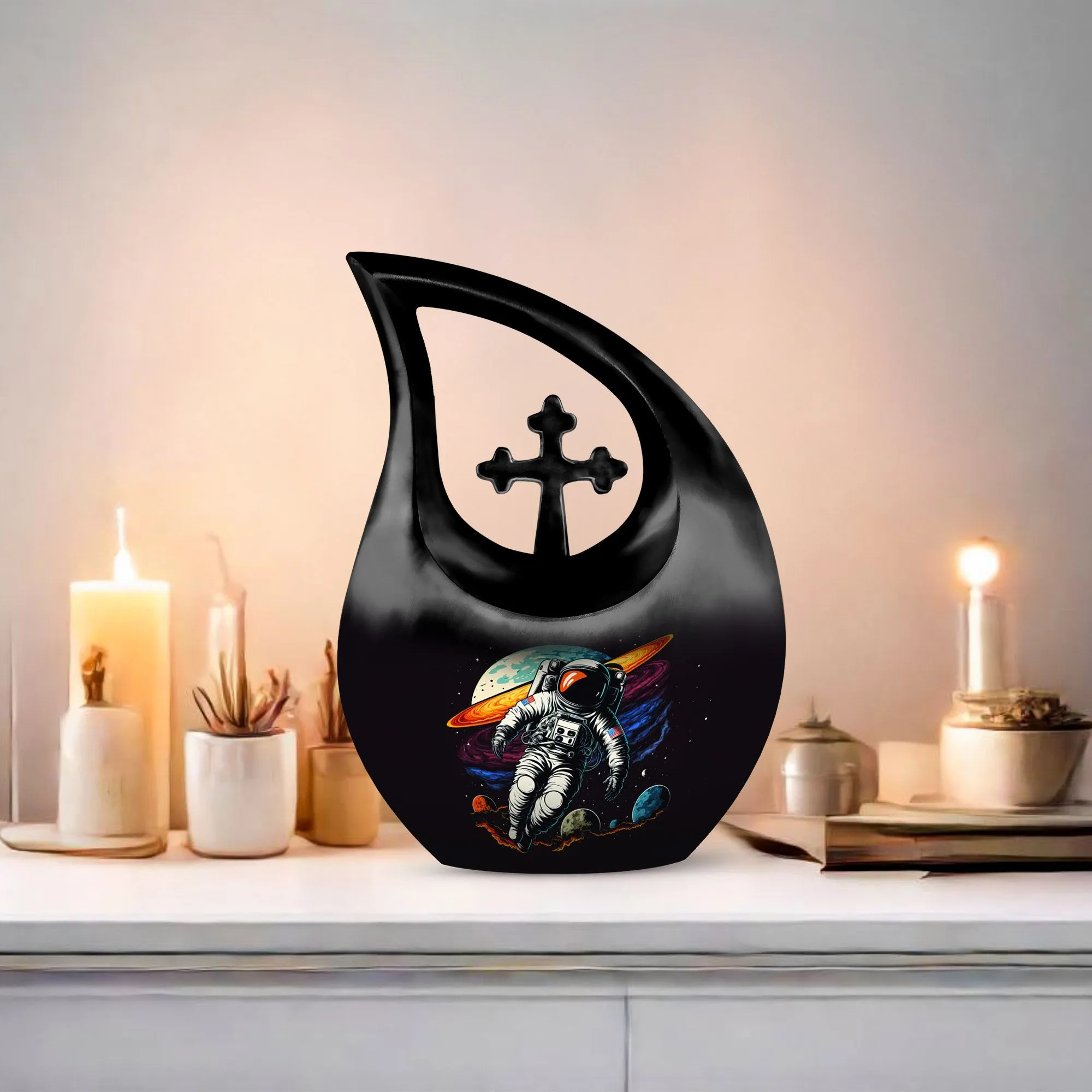 Astronaut Urn - Decorative Memorial for Cremation Ashes