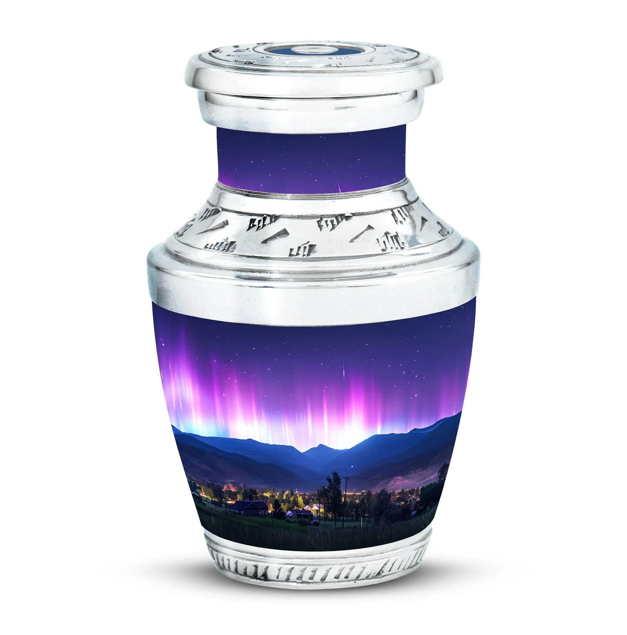 Aurora Borealis Cremation Urns For Human Ashes - Northern Lights