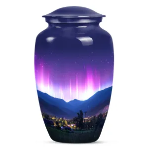 Aurora Borealis Cremation Urns For Human Ashes - Northern Lights