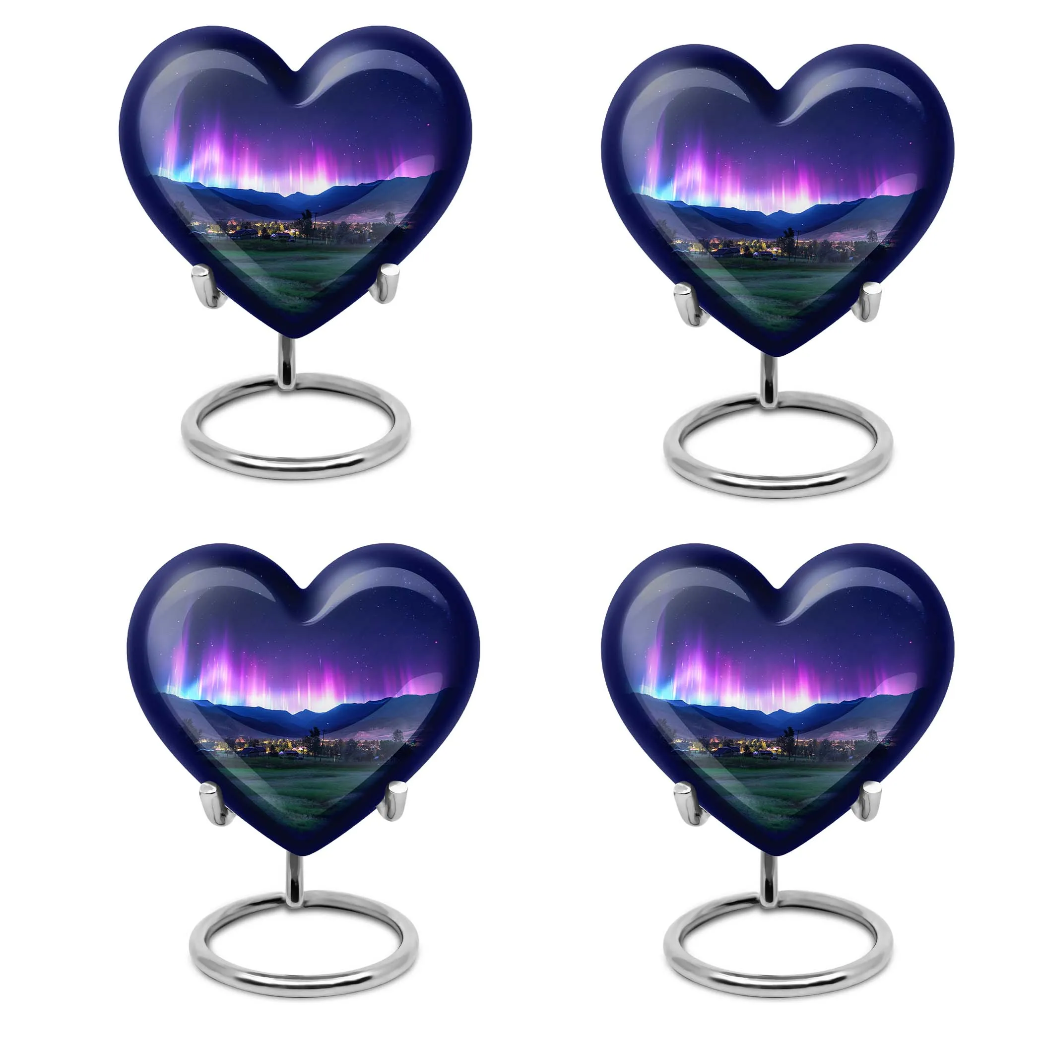 Aurora Borealis Cremation Urns For Human Ashes - Northern Lights
