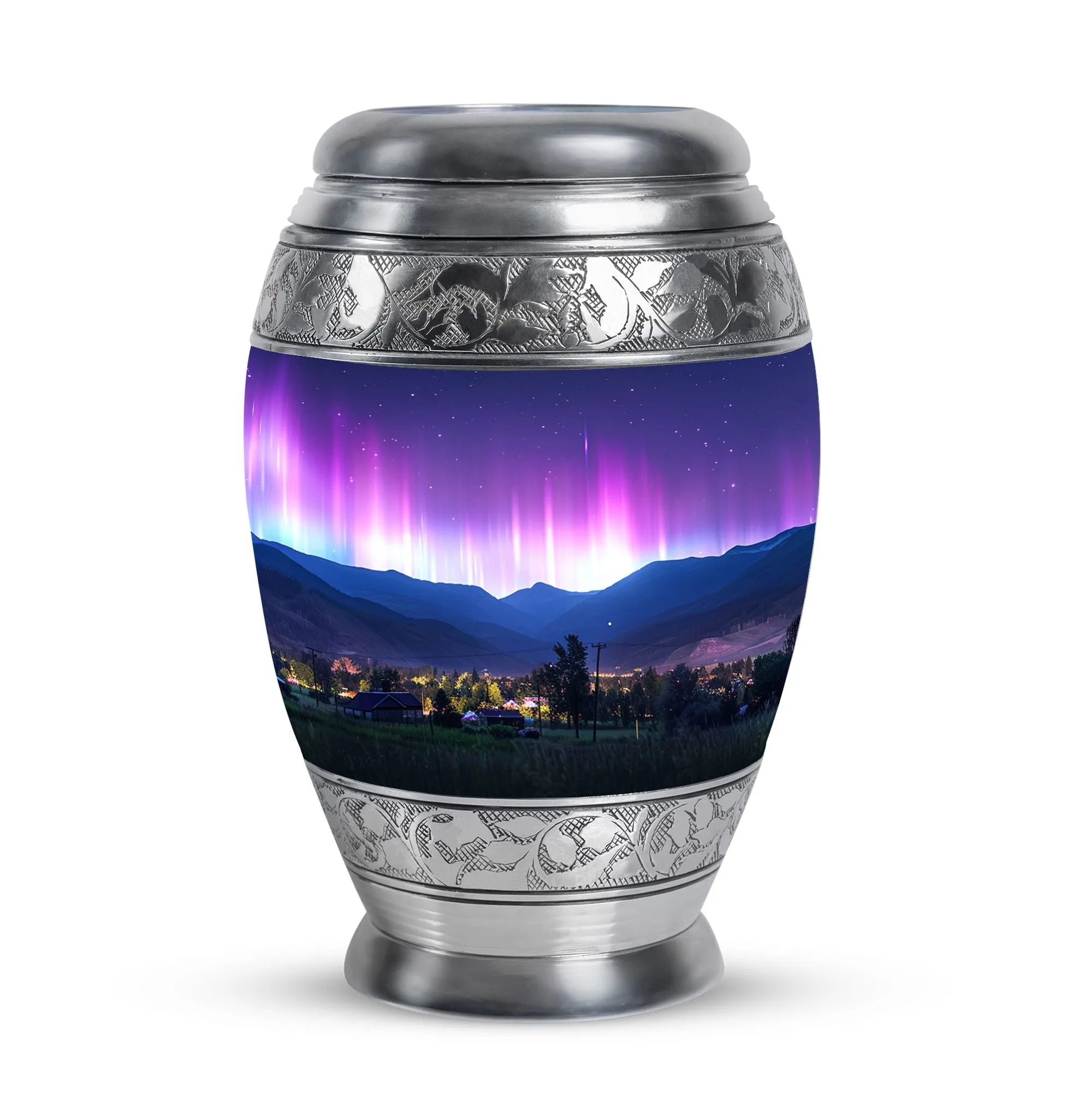 Aurora Borealis Cremation Urns For Human Ashes - Northern Lights