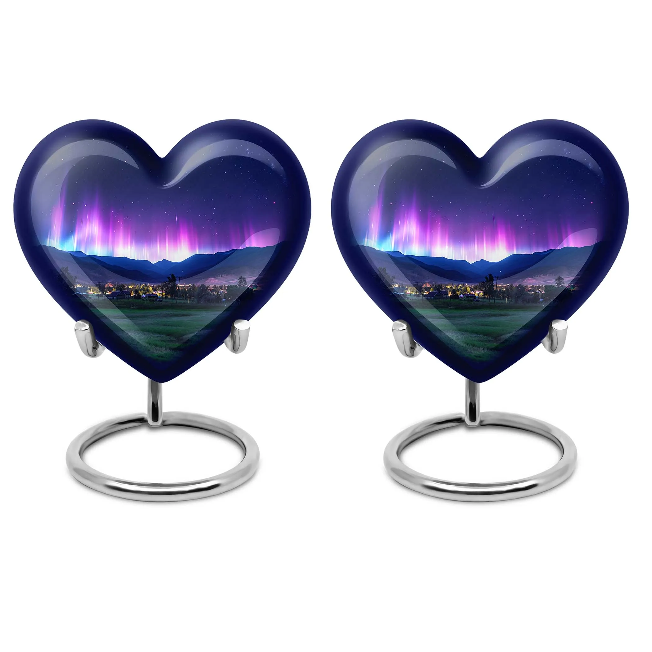 Aurora Borealis Cremation Urns For Human Ashes - Northern Lights