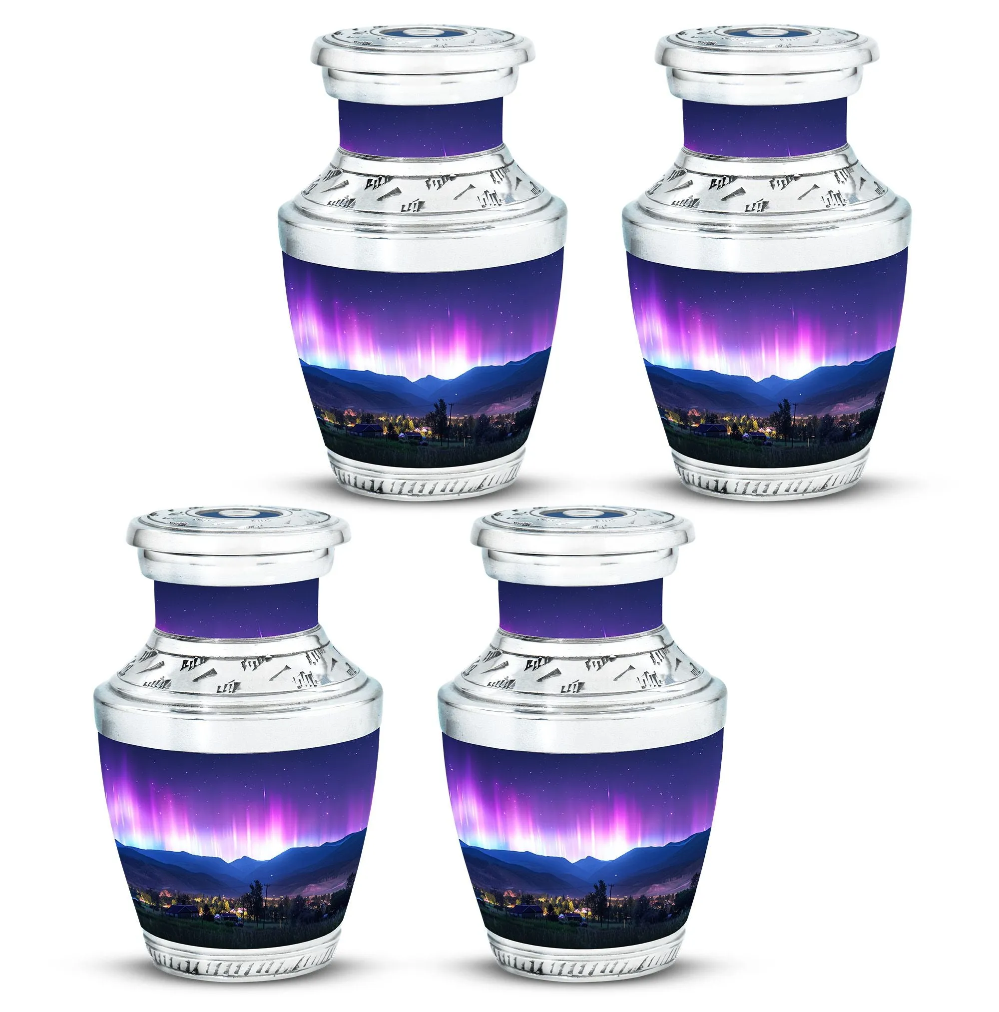 Aurora Borealis Cremation Urns For Human Ashes - Northern Lights