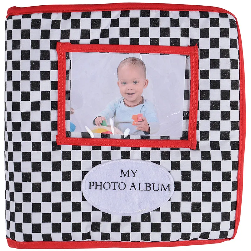 Baby's First Photo Album | Interactive Family & Friends Recognition Book with Mirror