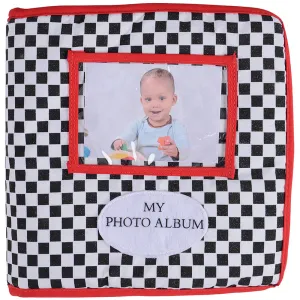 Baby's First Photo Album | Interactive Family & Friends Recognition Book with Mirror