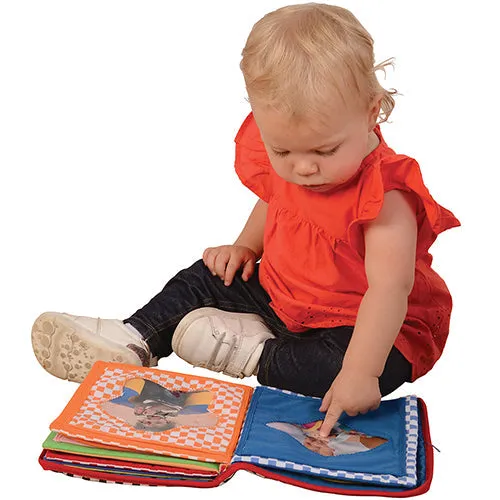 Baby's First Photo Album | Interactive Family & Friends Recognition Book with Mirror