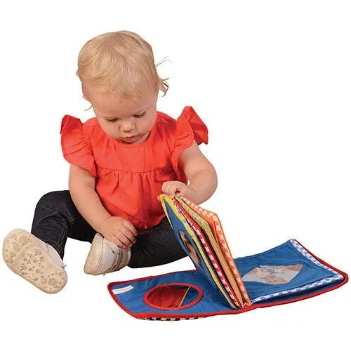Baby's First Photo Album | Interactive Family & Friends Recognition Book with Mirror
