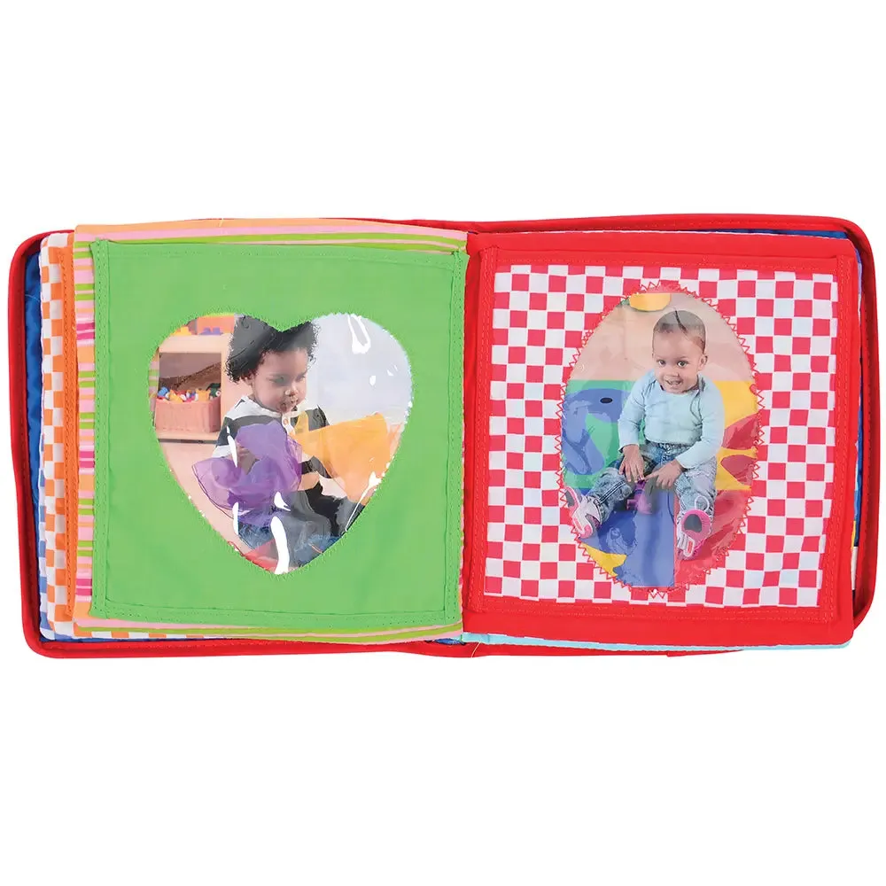 Baby's First Photo Album | Interactive Family & Friends Recognition Book with Mirror