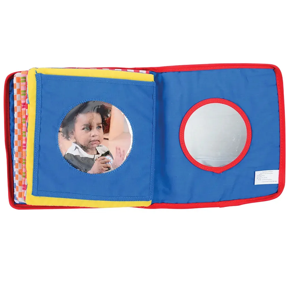 Baby's First Photo Album | Interactive Family & Friends Recognition Book with Mirror
