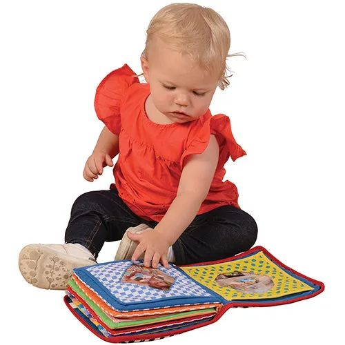 Baby's First Photo Album | Interactive Family & Friends Recognition Book with Mirror