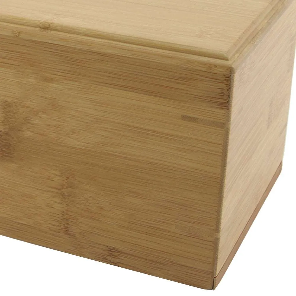 Bamboo Cremation Box in Large