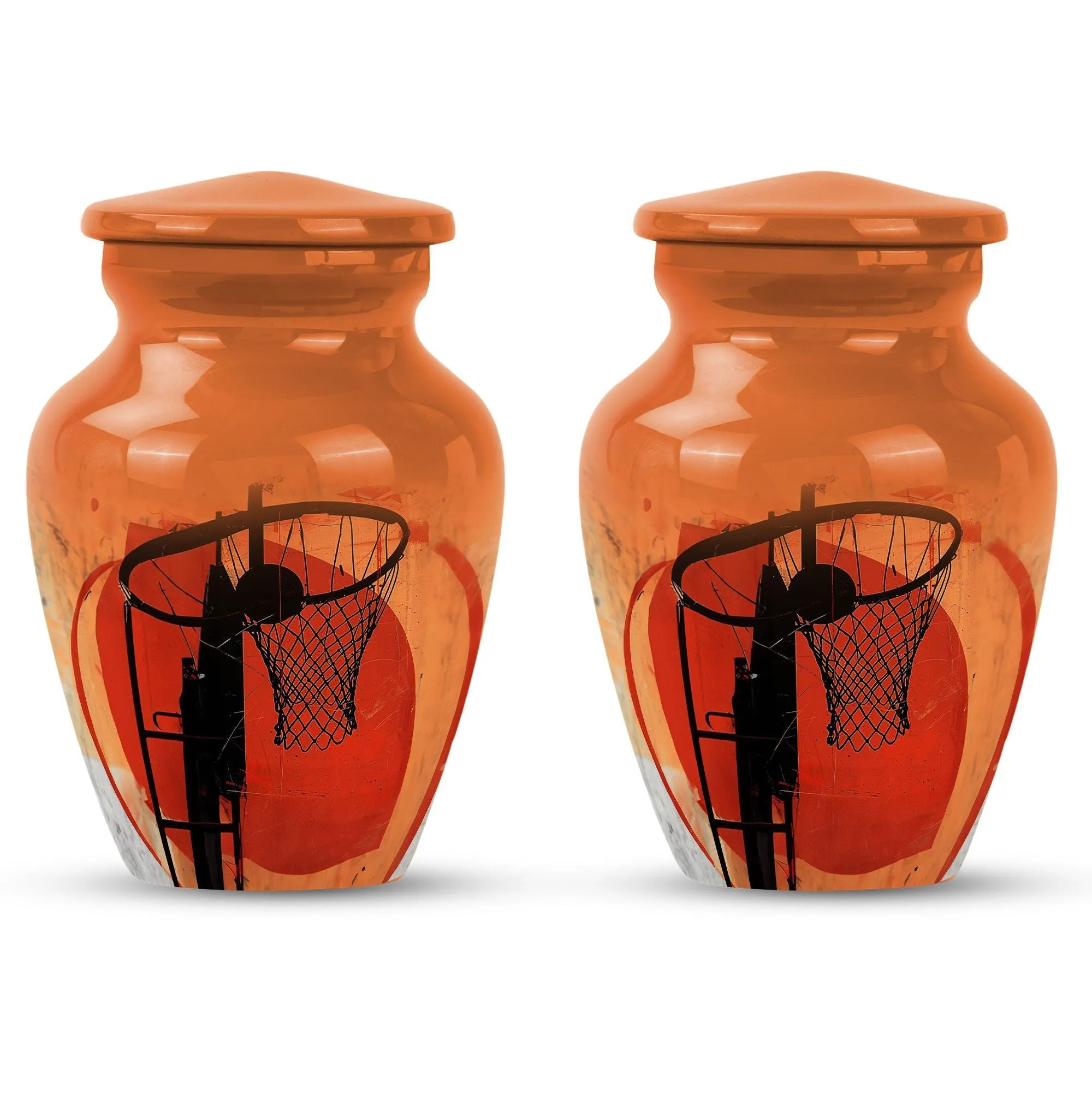 Basketball Memorial Journey - Remembrance Urn for Men Ashes