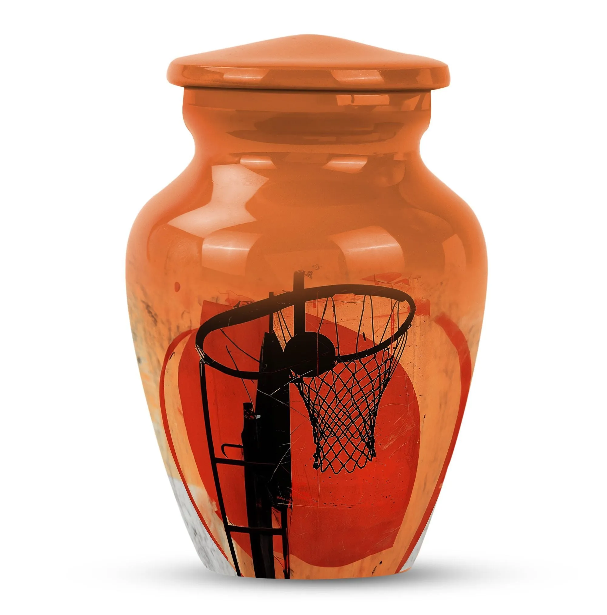 Basketball Memorial Journey - Remembrance Urn for Men Ashes