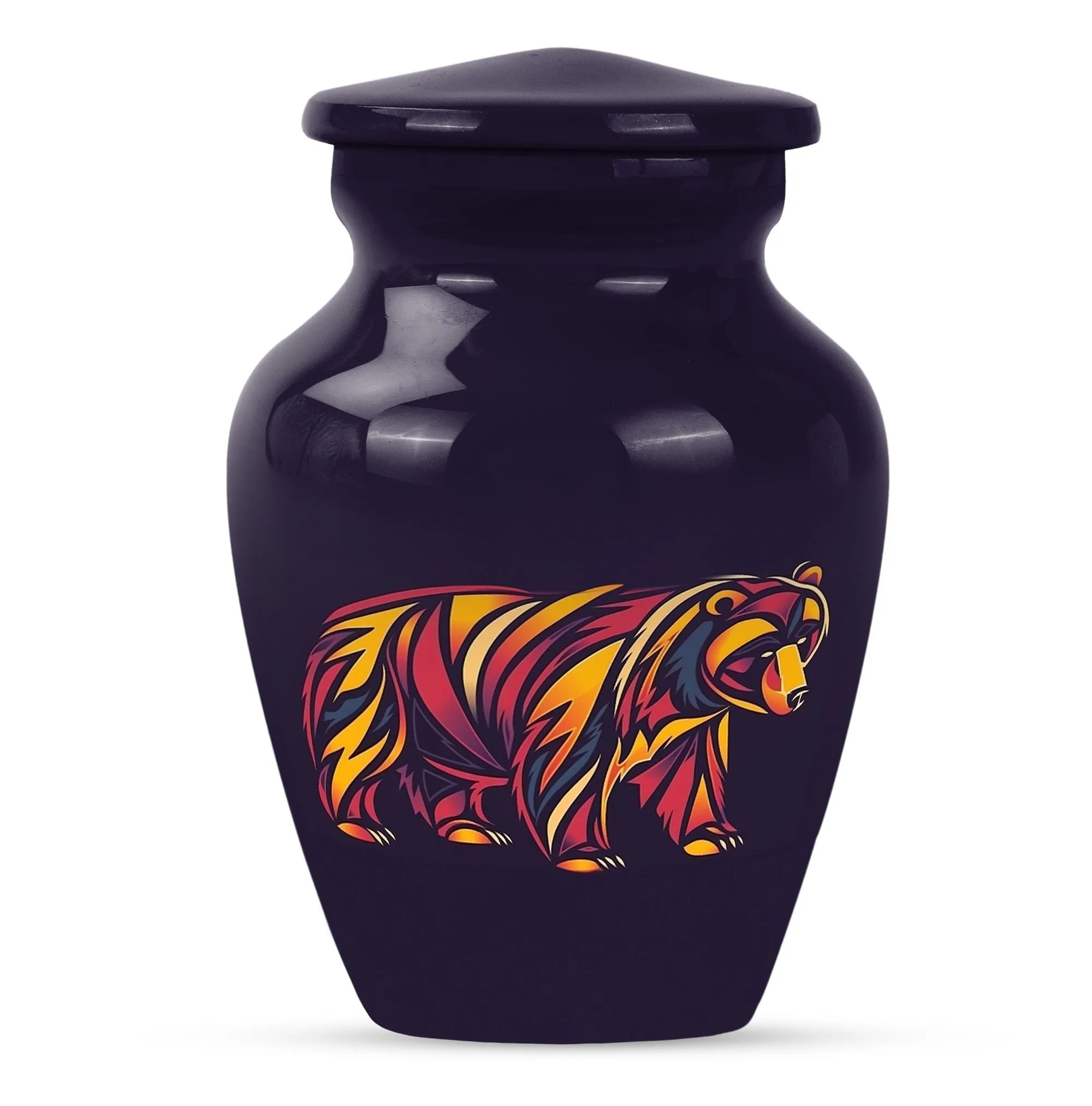 Bear Urn Radiance, Unyielding Medium Outstanding Cremation Vessel