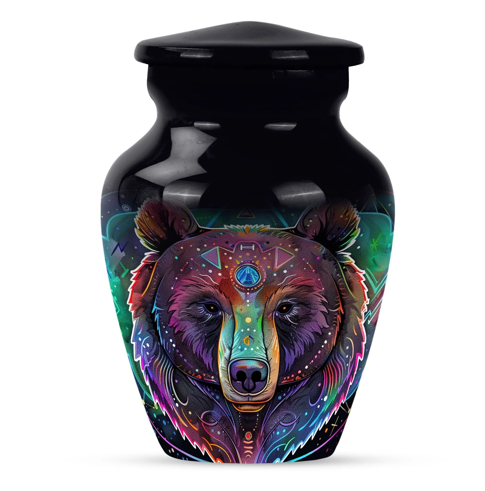 Bear Urn Tribute - Memorial Cremation Container for Ashes