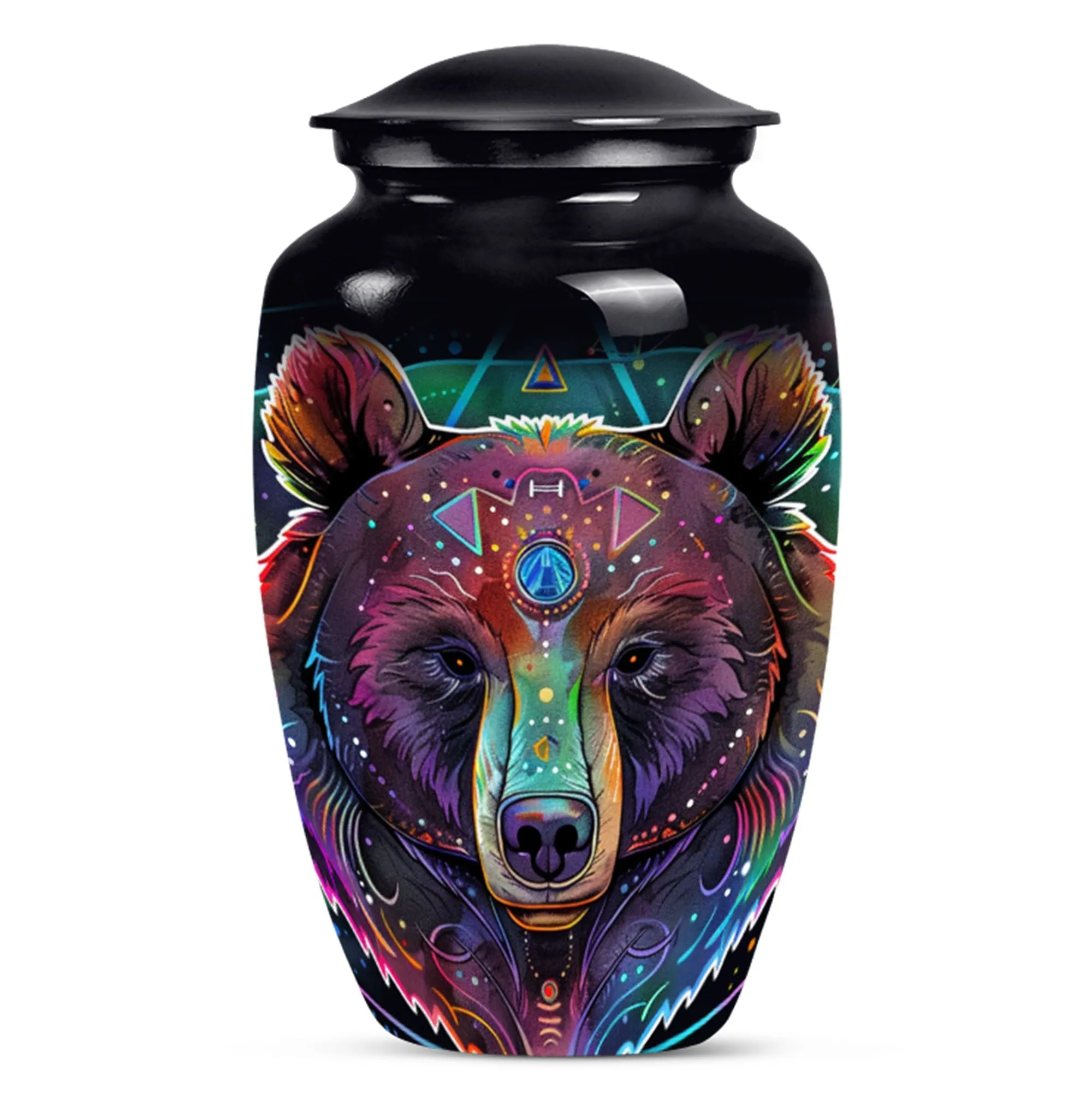 Bear Urn Tribute - Memorial Cremation Container for Ashes