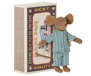 Big Brother Mouse in Box - Brown/PJs