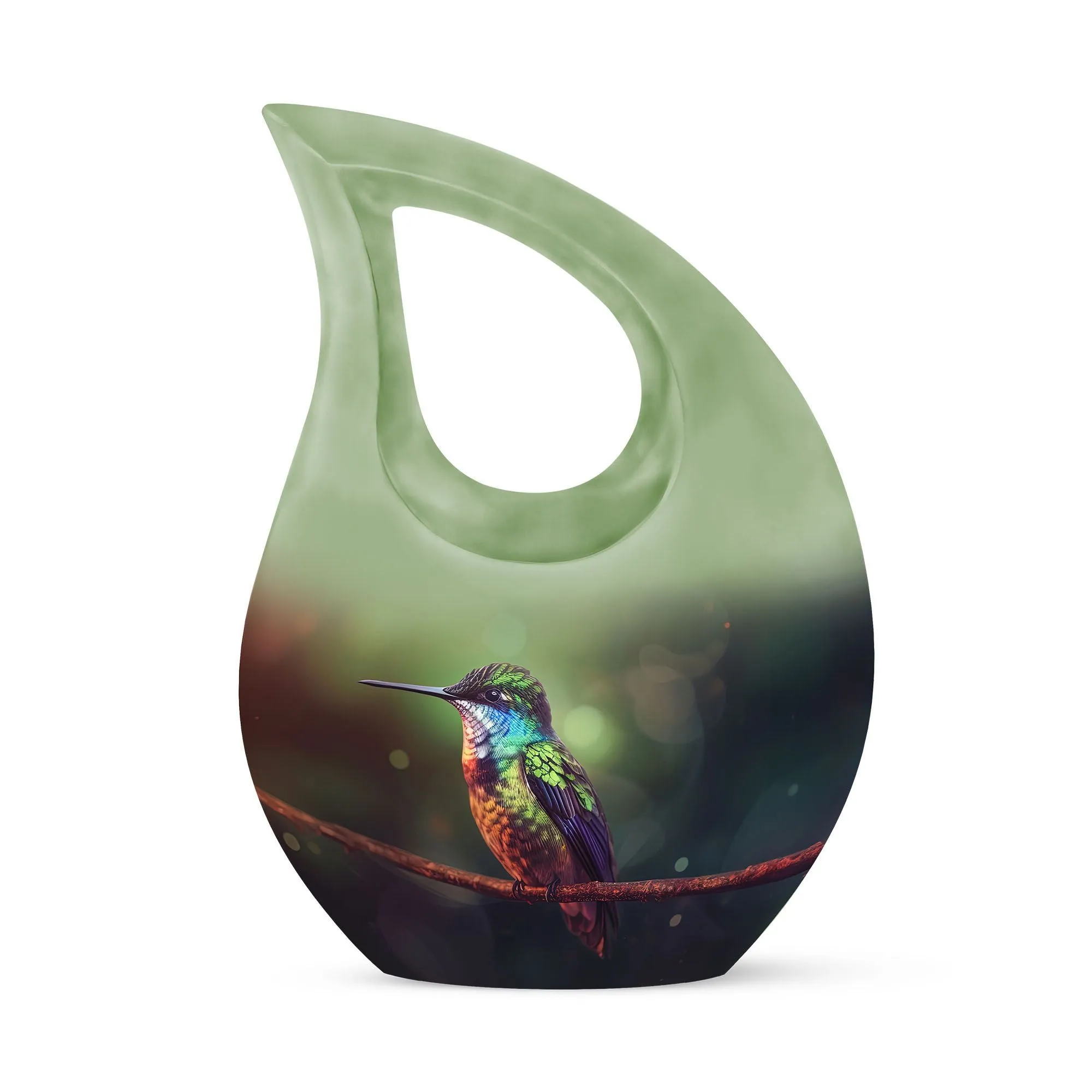 Bird Urn:  Extra Large Aluminium Cremation Urn For Human Ashes
