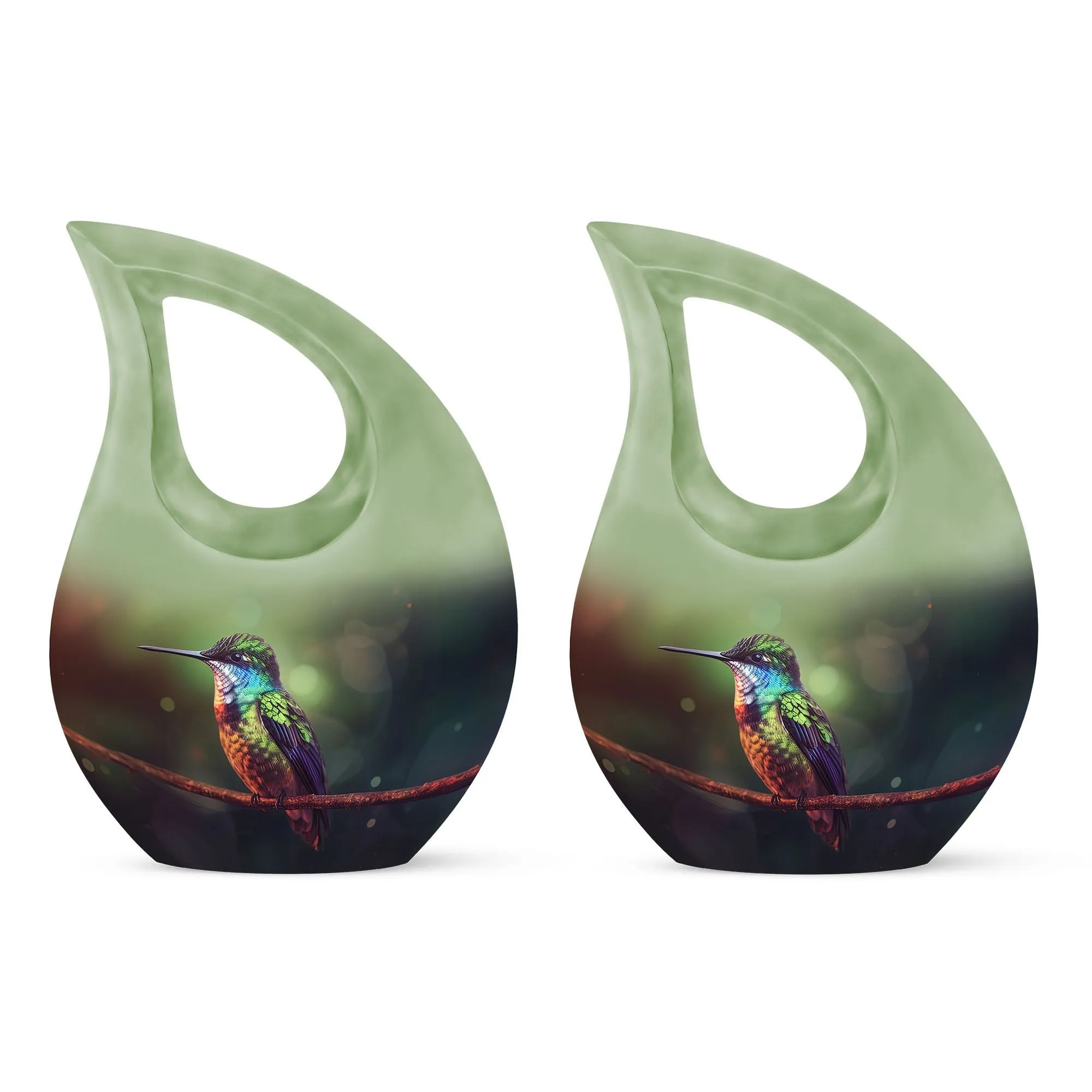 Bird Urn:  Extra Large Aluminium Cremation Urn For Human Ashes