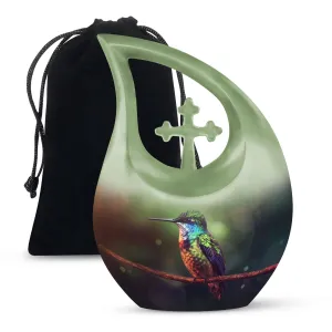 Bird Urn:  Extra Large Aluminium Cremation Urn For Human Ashes