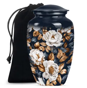 Blossom Remembrance: A Flower Themed Adult Memorial Urn