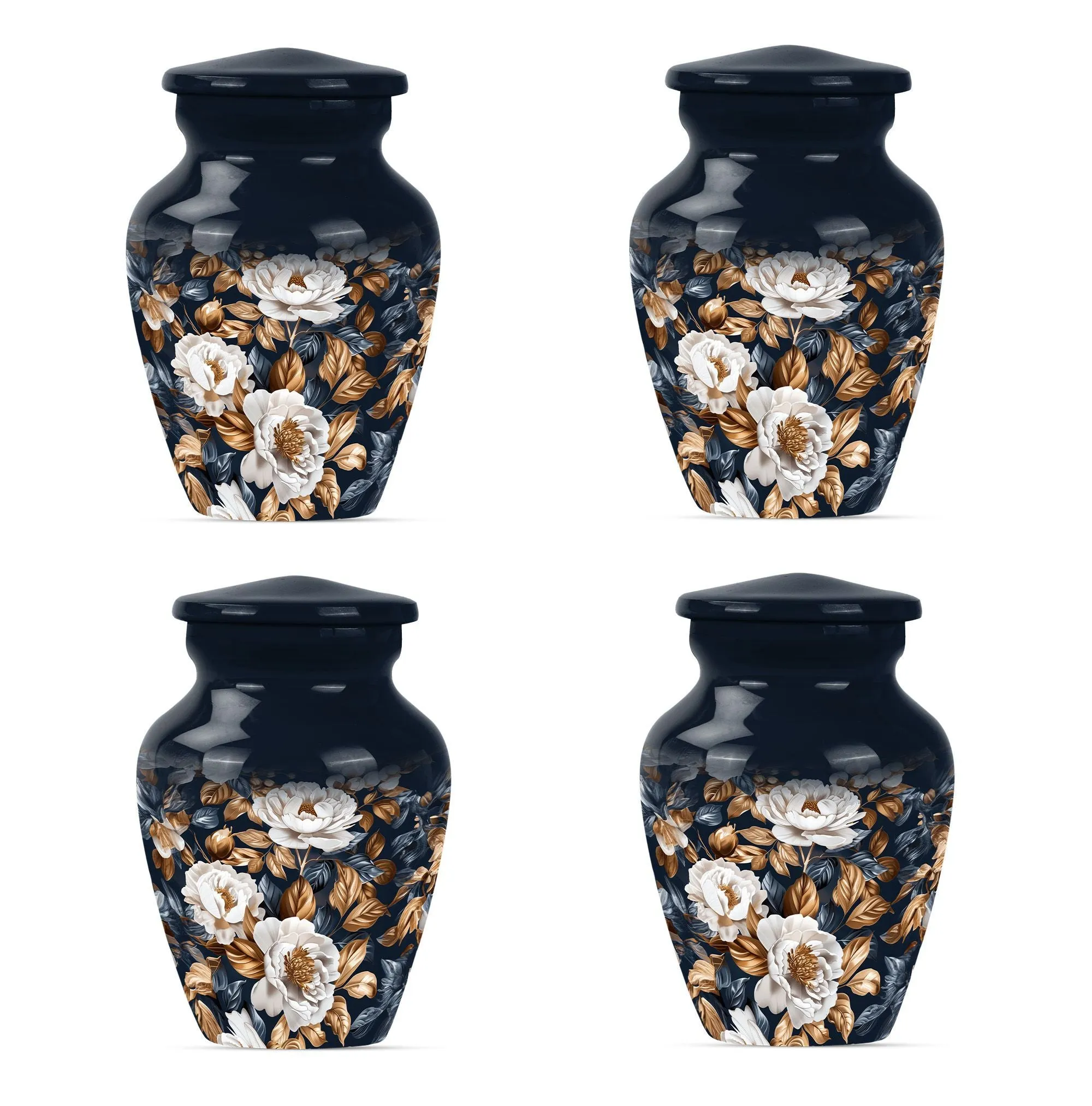 Blossom Remembrance: A Flower Themed Adult Memorial Urn