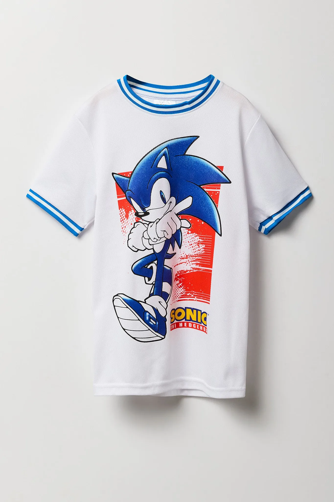 Boys Sonic Graphic Mesh Jersey