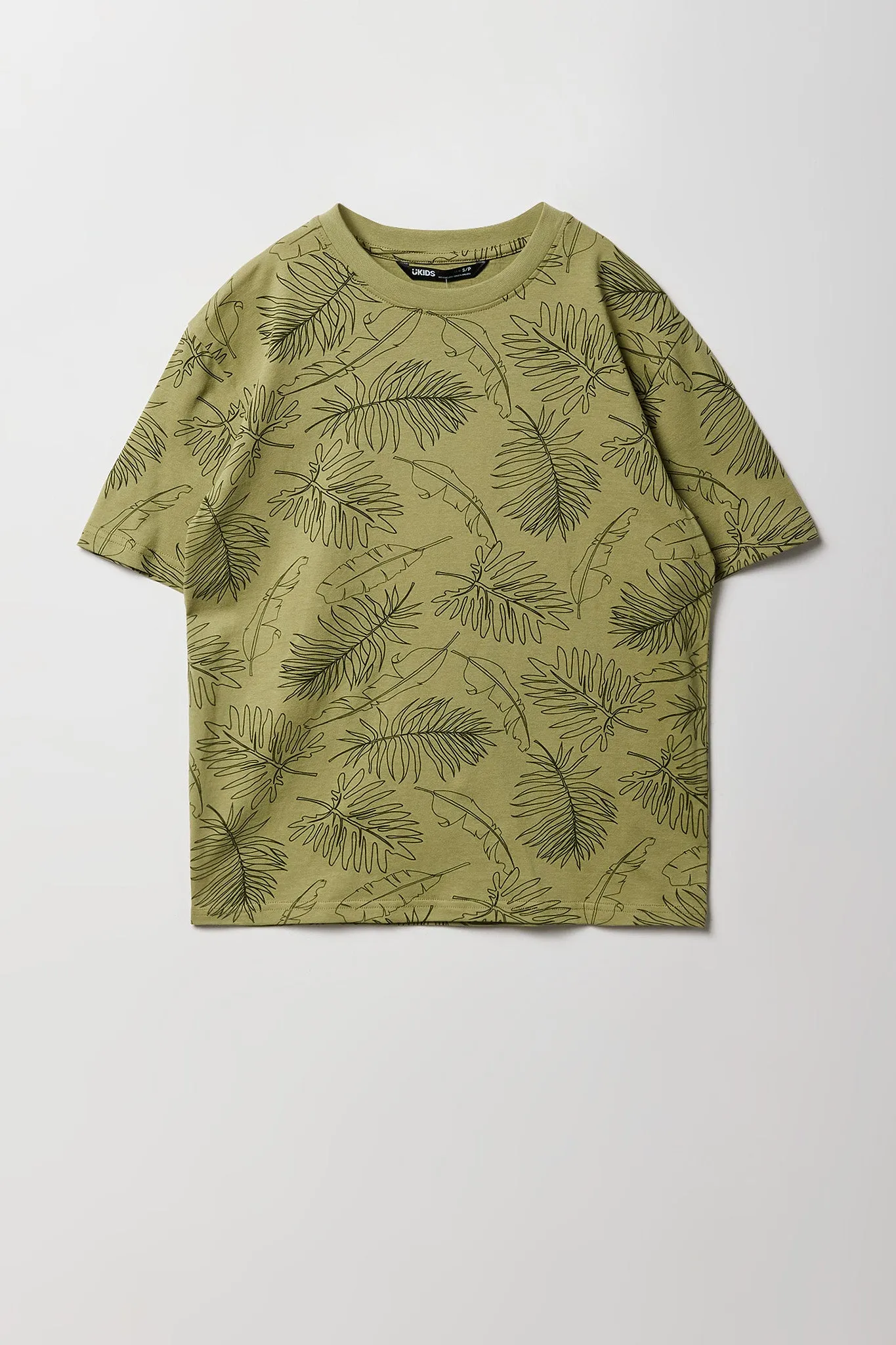 Boys Tropical Print T-Shirt